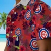 Chicago Cubs Hawaiian Shirt - Floral Toucan Blue Red - Gift For Men, Women