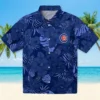 Chicago Cubs Hawaiian Shirt - Jungle Vibes Blue - Gift For Men, Women