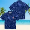 Chicago Cubs Hawaiian Shirt - Jungle Vibes Blue - Gift For Men, Women