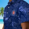 Chicago Cubs Hawaiian Shirt - Jungle Vibes Blue - Gift For Men, Women