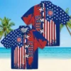 Chicago Cubs Hawaiian Shirt - Stitched Flag Blue - Gift For Men, Women
