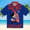 Chicago Cubs Hawaiian Shirt - Surfing Mickey Blue - Gift For Men, Women