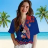 Chicago Cubs Hawaiian Shirt - Surfing Mickey Blue - Gift For Men, Women