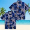 Chicago Cubs Hawaiian Shirt - Tribal Symbols Blue - Gift For Men, Women