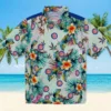 Chicago Cubs Hawaiian Shirt - Tropical Foliage Green Aloha Shirt