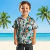 Chicago Cubs Hawaiian Shirt - Tropical Foliage Green Aloha Shirt