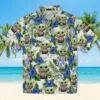 Chicago Cubs Hawaiian Shirt - Tropical Yoda Green Aloha Shirt