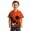 Cincinnati Bengals Hawaiian Shirt � Beach Sunset Orange Black, Casual Button Down For Men & Women