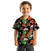Cincinnati Bengals Hawaiian Shirt � Flamingo Foliage Orange Green, Casual Button Down For Men & Women