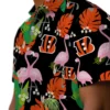 Cincinnati Bengals Hawaiian Shirt � Flamingo Foliage Orange Green, Casual Button Down For Men & Women