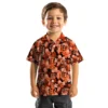 Cincinnati Bengals Hawaiian Shirt � Floral Pineapple Orange, Casual Button Down For Men & Women