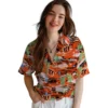 Cincinnati Bengals Hawaiian Shirt � Tropical Palms, Casual Button Down For Men & Women