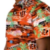 Cincinnati Bengals Hawaiian Shirt � Tropical Palms, Casual Button Down For Men & Women