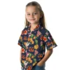 Cincinnati Bengals Hawaiian Shirt � Hibiscus And Fruit Navy Blue, Casual Button Down For Men & Women