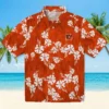 Cincinnati Bengals Hawaiian Shirt � Hibiscus Clusters Orange, Casual Button Down For Men & Women