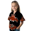 Cincinnati Bengals Hawaiian Shirt � Hibiscus Stripe Orange Black, Casual Button Down For Men & Women