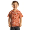 Cincinnati Bengals Hawaiian Shirt � Leafy Pattern Orange, Casual Button Down For Men & Women