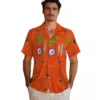 Cincinnati Bengals Hawaiian Shirt � Surfboard Palm Orange, Casual Button Down For Men & Women