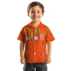 Cincinnati Bengals Hawaiian Shirt � Surfboard Palm Orange, Casual Button Down For Men & Women
