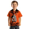 Cincinnati Bengals Hawaiian Shirt � Surfing Mickey Orange, Casual Button Down For Men & Women