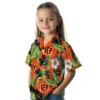 Cincinnati Bengals Hawaiian Shirt � Toucan Hibiscus Pineapple Orange Green, Casual Button Down For Men & Women