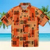 Cincinnati Bengals Hawaiian Shirt � Tribal Symbols Orange, Casual Button Down For Men & Women