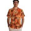 Cincinnati Bengals Hawaiian Shirt � Tribal Symbols Orange, Casual Button Down For Men & Women