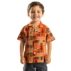 Cincinnati Bengals Hawaiian Shirt � Tribal Symbols Orange, Casual Button Down For Men & Women