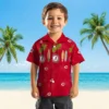 Cincinnati Reds Hawaiian Shirt - Surfboard Palm Red Aloha Shirt