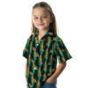 Cleveland Browns Hawaiian Shirt � Corn Motifs Black Green, Casual Button Down For Men & Women