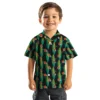 Cleveland Browns Hawaiian Shirt � Corn Motifs Black Green, Casual Button Down For Men & Women