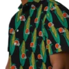 Cleveland Browns Hawaiian Shirt � Corn Motifs Black Green, Casual Button Down For Men & Women