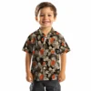 Cleveland Browns Hawaiian Shirt � Floral Pineapple Brown, Casual Button Down For Men & Women