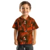 Cleveland Browns Hawaiian Shirt � Leafy Palms Brown, Casual Button Down For Men & Women
