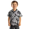 Cleveland Browns Hawaiian Shirt � Monstera Leaf Pattern Black, Casual Button Down For Men & Women