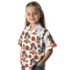 Cleveland Browns Hawaiian Shirt � Palm Island Print Brown White, Casual Button Down For Men & Women