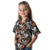 Cleveland Browns Hawaiian Shirt � Palm Pattern Brown Black, Casual Button Down For Men & Women
