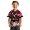 Atlanta Falcons Hawaiian Shirt � Custom Tropical Canoe Red Casual Button Down For Men & Women