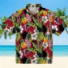 Atlanta Falcons Hawaiian Shirt � Custom Tropical Toucan Red Green Casual Button Down For Men & Women