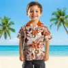Baltimore Orioles Hawaiian Shirt - Custom Floral Baseball Orange White - Gift For Men, Women