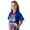Buffalo Bills Hawaiian Shirt � Custom Surfing Skeleton Blue, Casual Button Down For Men & Women