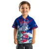 Buffalo Bills Hawaiian Shirt � Custom Surfing Skeleton Blue, Casual Button Down For Men & Women