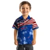 Buffalo Bills Hawaiian Shirt � Custom Us Flag Hibiscus Blue, Casual Button Down For Men & Women