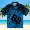 Carolina Panthers Hawaiian Shirt � Custom Star Stripes Blue, Casual Button Down For Men & Women