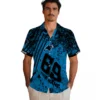 Carolina Panthers Hawaiian Shirt � Custom Star Stripes Blue, Casual Button Down For Men & Women