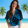 Carolina Panthers Hawaiian Shirt � Custom Star Stripes Blue, Casual Button Down For Men & Women