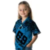 Carolina Panthers Hawaiian Shirt � Custom Star Stripes Blue, Casual Button Down For Men & Women