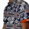 Chicago Bears Hawaiian Shirt � Custom Tribal Stripes Blue White, Casual Button Down For Men & Women