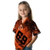 Cincinnati Bengals Hawaiian Shirt � Custom Star Stripes Orange, Casual Button Down For Men & Women