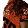 Cincinnati Bengals Hawaiian Shirt � Custom Star Stripes Orange, Casual Button Down For Men & Women